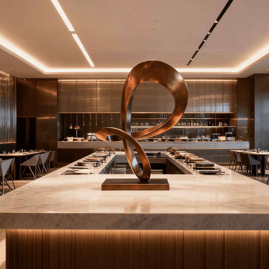 Bronze Abstract Sculpture 4