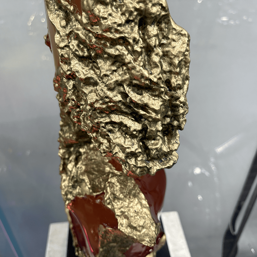 Luxury Abstract Resin Sculpture Artwork for Interior Decoration - Image 2