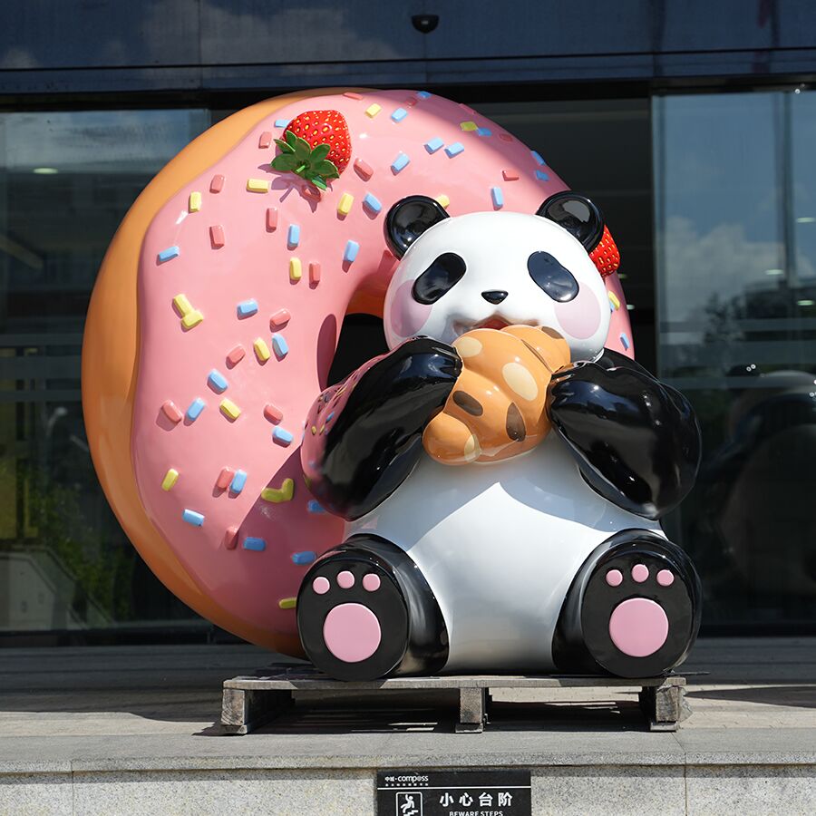Panda Sculpture 1029-1