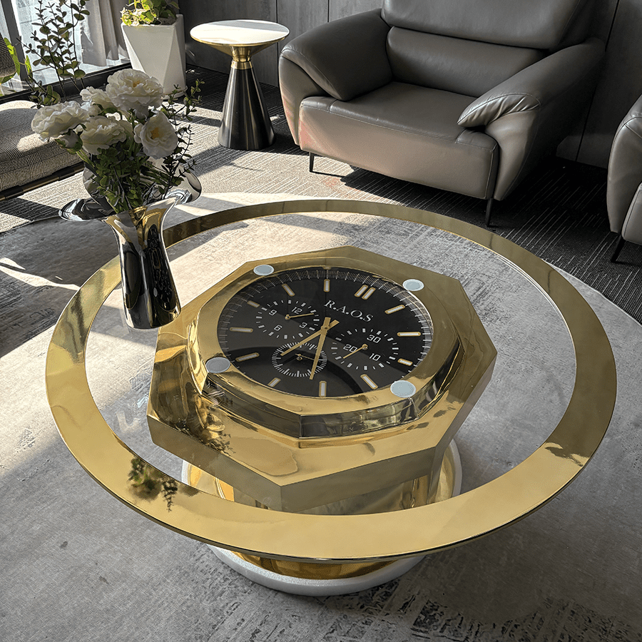 Luxury Stainless Steel Coffee Table 5