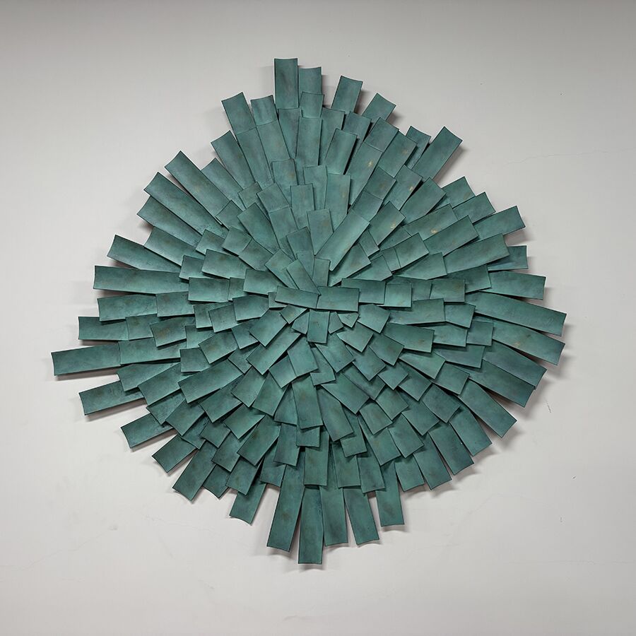 Abstract Stainless Steel Wall Sculpture – Modern Metal Wall Art for Interior Décor - Image 2